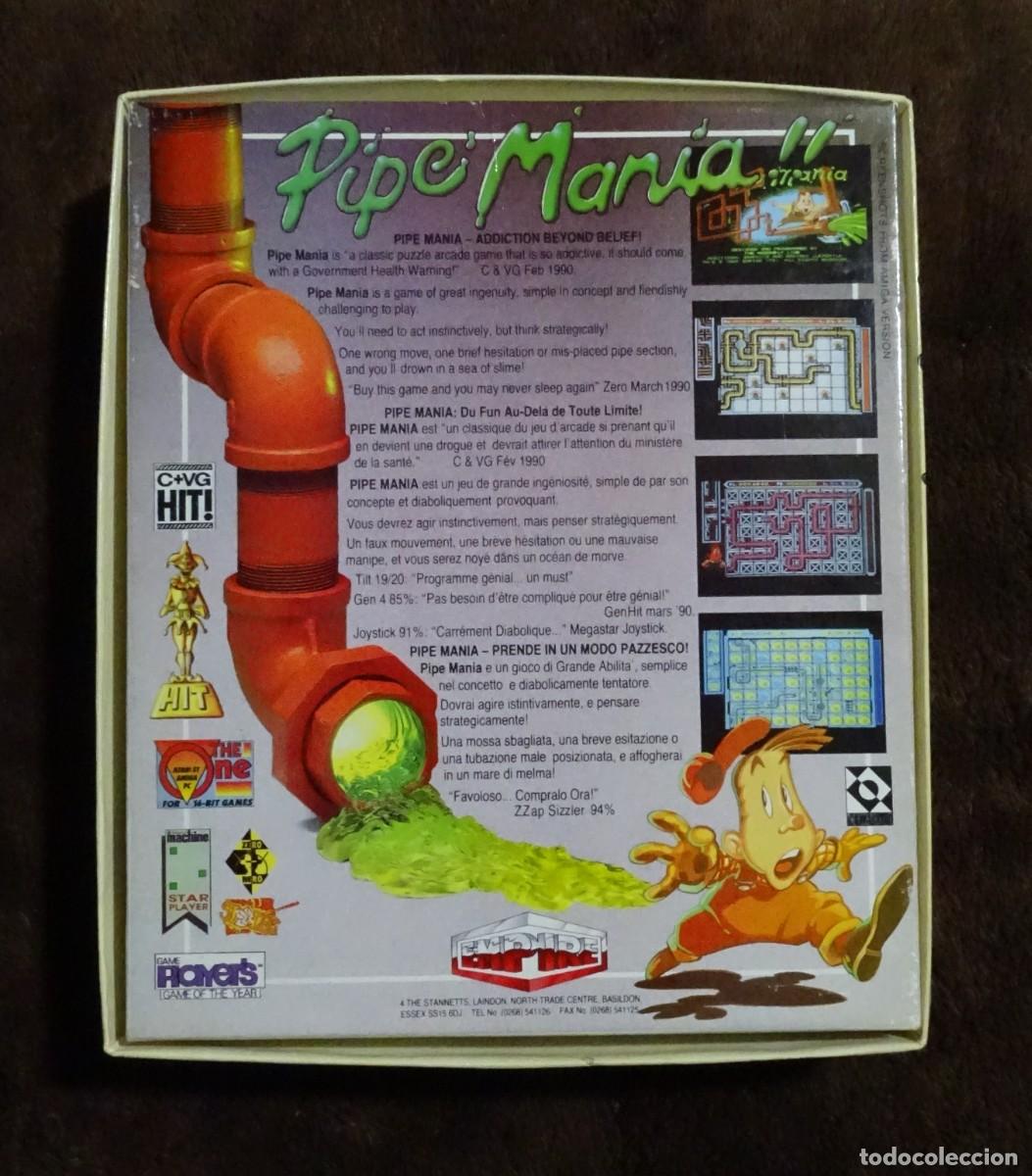 Videojuegos y consolas: PIPE MANIA. COMMODORE AMIGA. &iexcl;FUNCIONANDO! - Foto 2