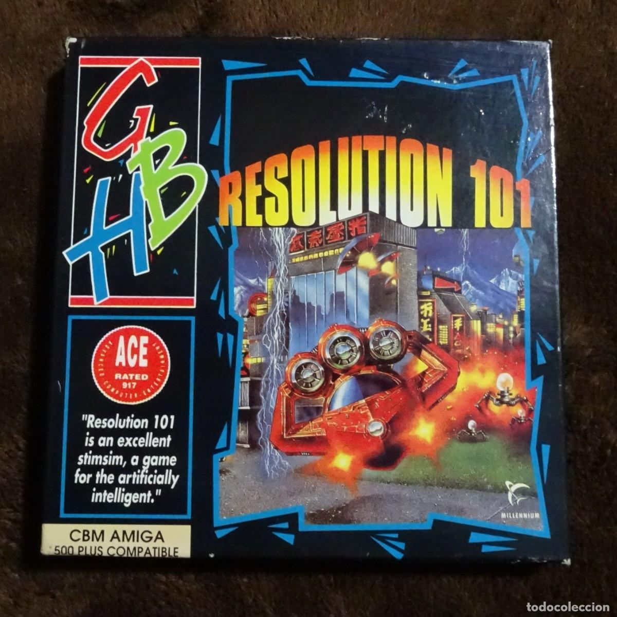 Videojogos e Consolas: RESOLUTION 101. MILLENNIUM. COMMODORE AMIGA. &iexcl;FUNCIONANDO!