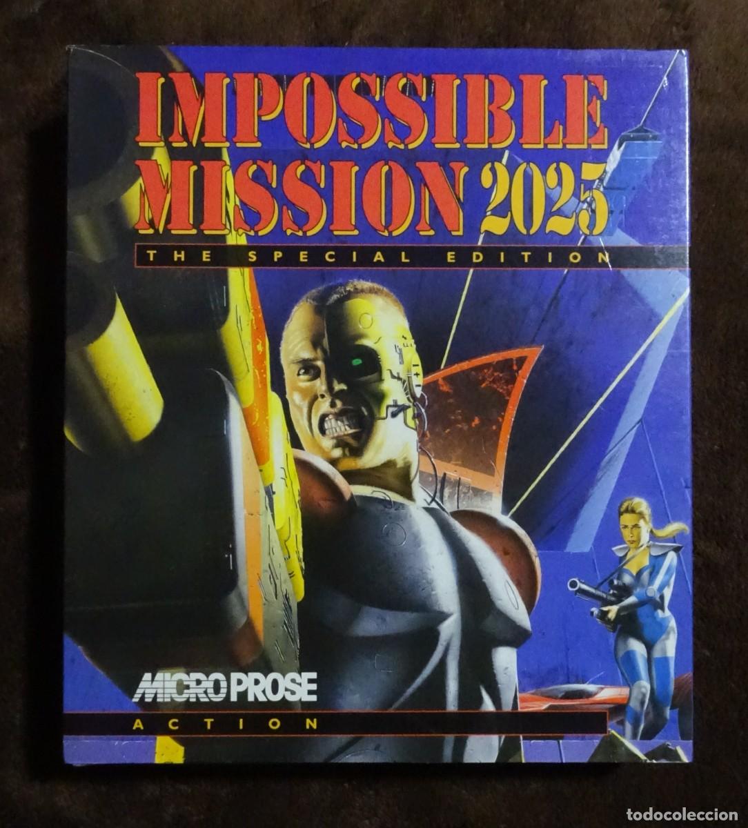 Videojuegos y Consolas: IMPOSSIBLE MISSION 2025. MICROPROSE. COMMODORE AMIGA. &iexcl;FUNCIONANDO!