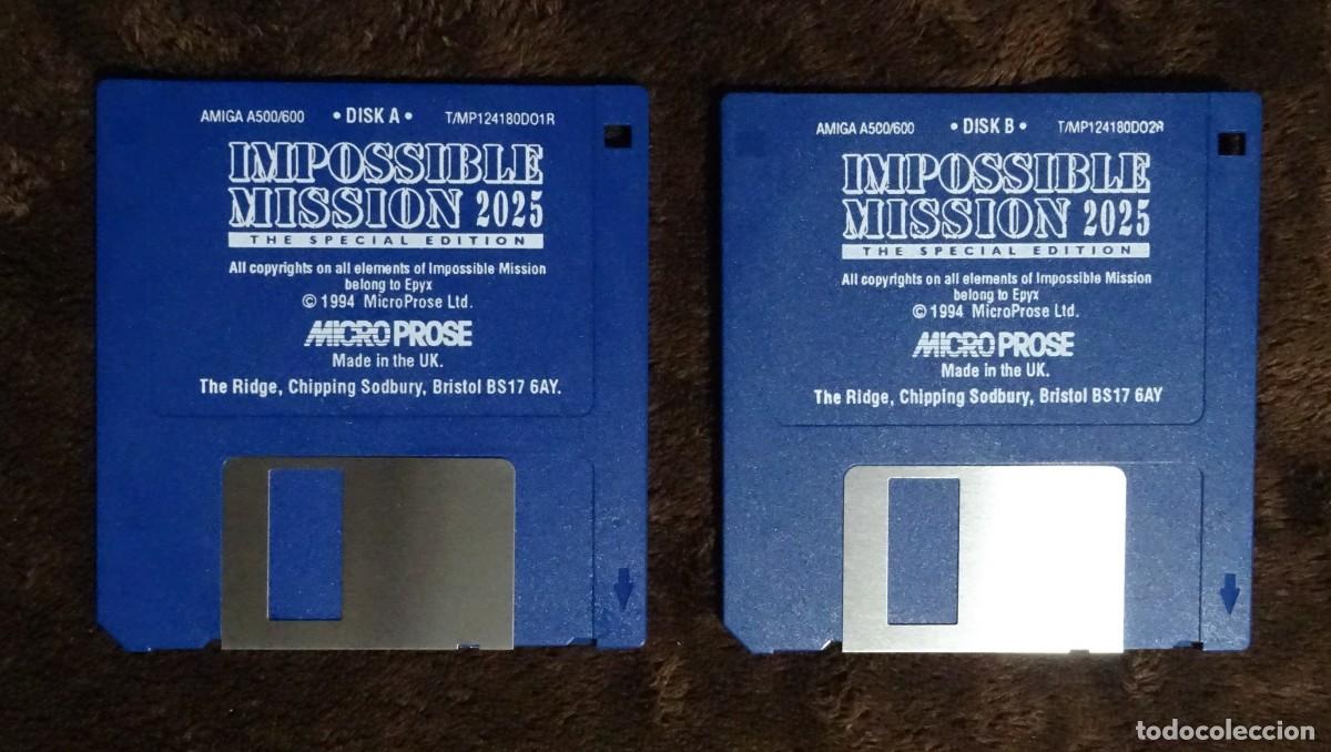 Videojuegos y consolas: IMPOSSIBLE MISSION 2025. MICROPROSE. COMMODORE AMIGA. &iexcl;FUNCIONANDO! - Foto 15