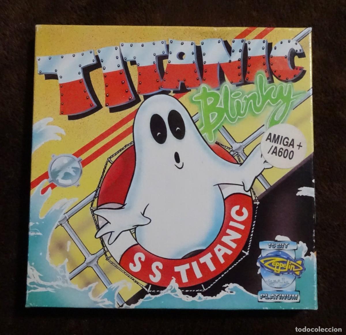 Videojuegos y consolas: TITANIC BLINKY. ZEPPELIN GAMES. COMMODORE AMIGA. &iexcl;FUNCIONANDO! - Foto 1