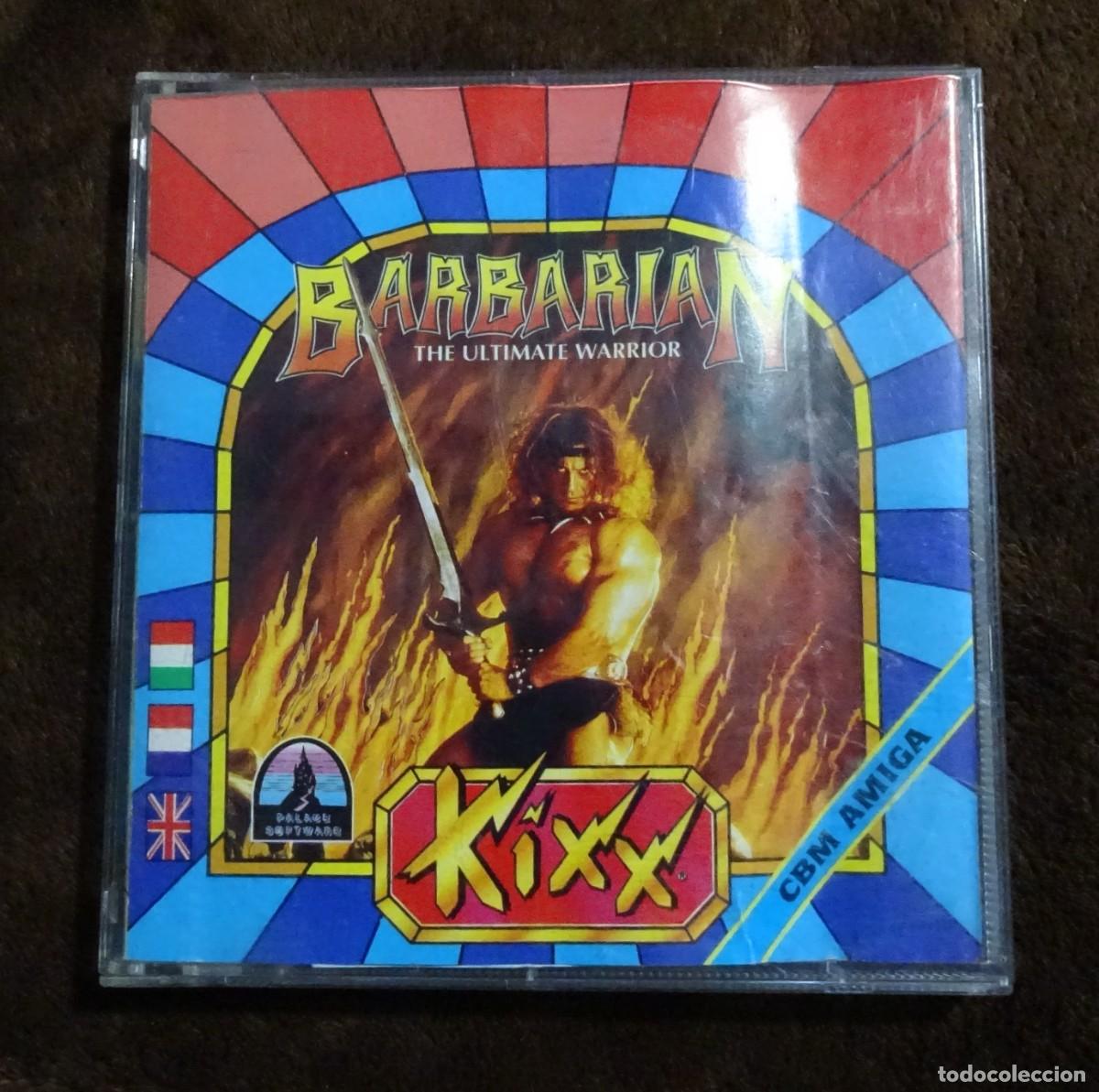 Videojuegos y consolas: BARBARIAN: THE ULTIMATE WARRIOR (KIXX). COMMODORE AMIGA. &iexcl;FUNCIONANDO! - Foto 1