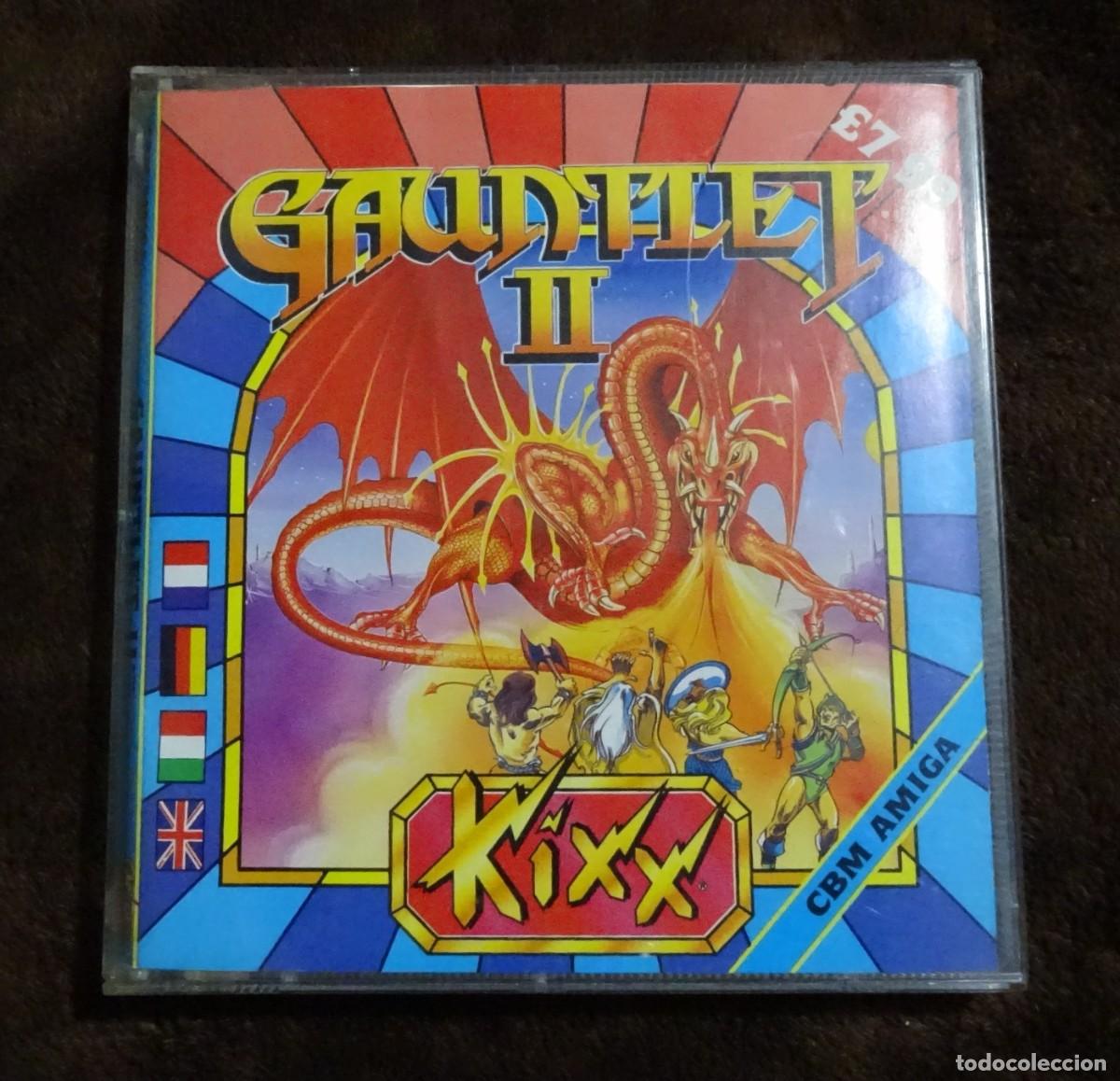 Videojuegos y consolas: GAUNTLET II (KIXX). ATARI GAMES. COMMODORE AMIGA. &iexcl;FUNCIONANDO! - Foto 1