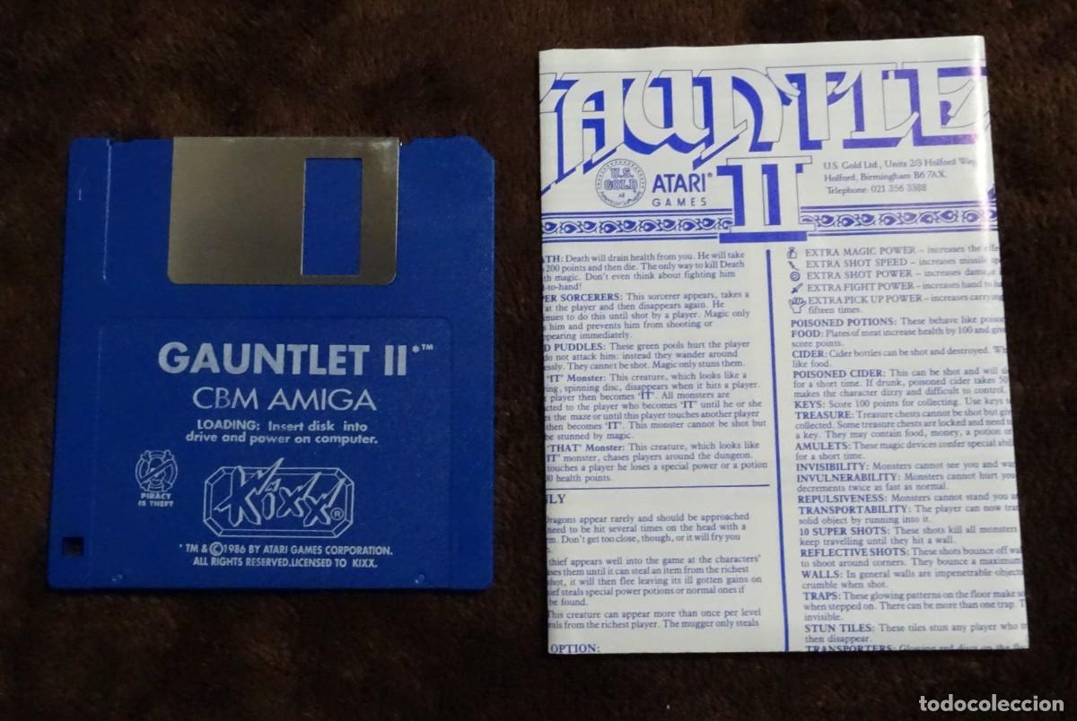 Videojuegos y consolas: GAUNTLET II (KIXX). ATARI GAMES. COMMODORE AMIGA. &iexcl;FUNCIONANDO! - Foto 5