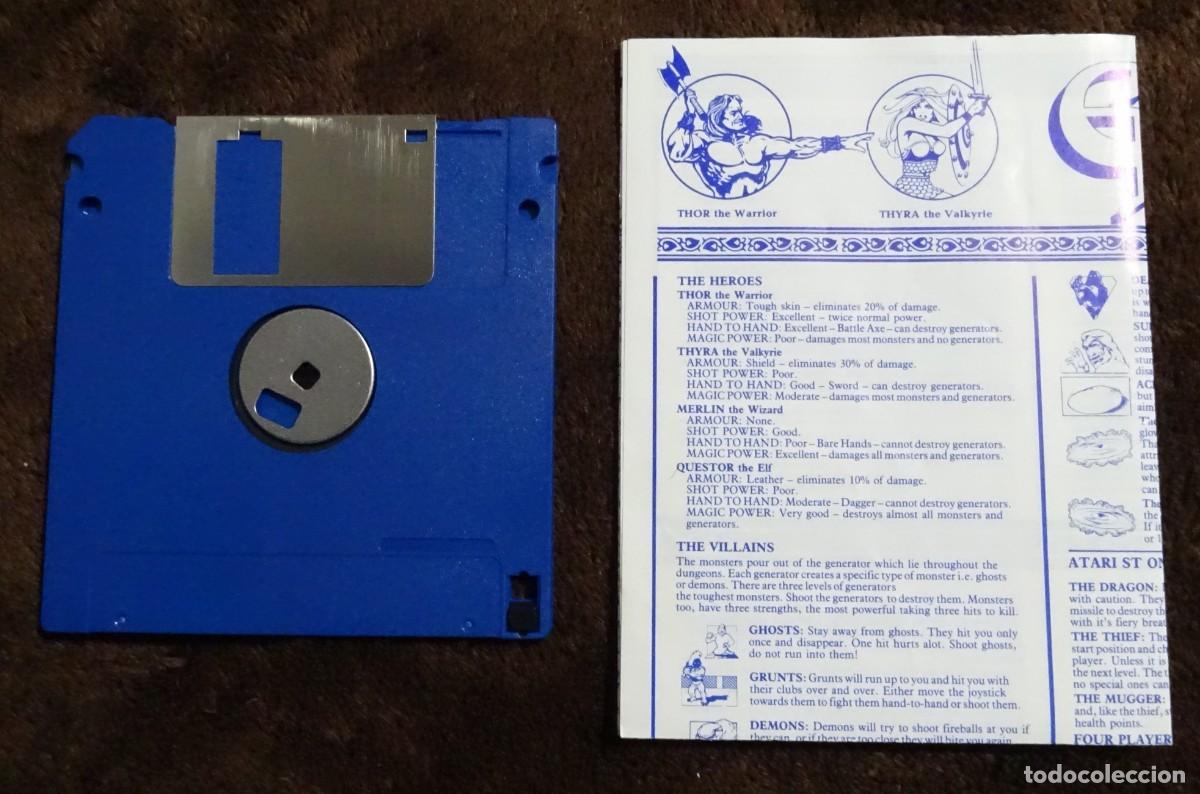 Videojuegos y consolas: GAUNTLET II (KIXX). ATARI GAMES. COMMODORE AMIGA. &iexcl;FUNCIONANDO! - Foto 6