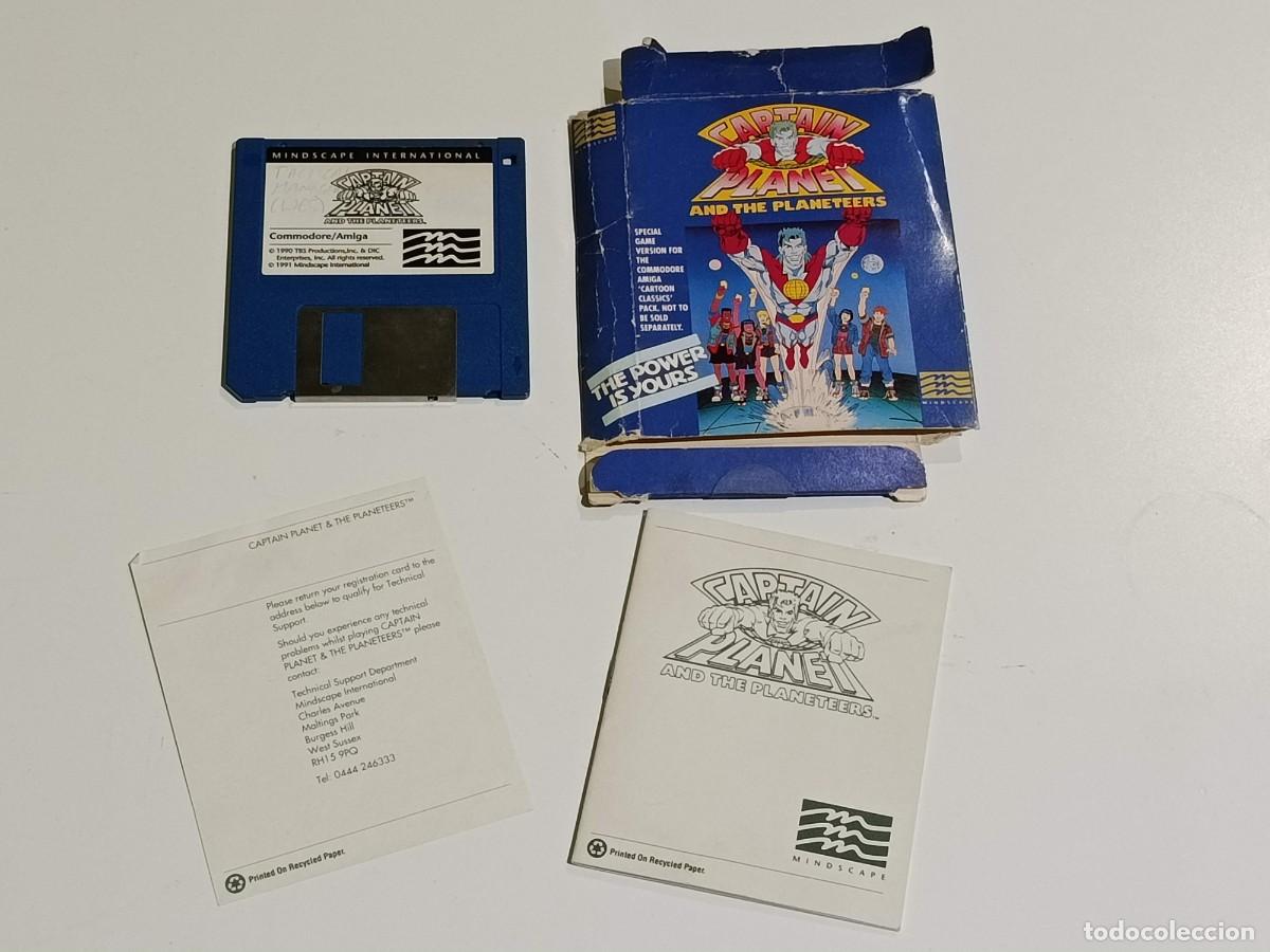 Videojuegos y Consolas: Juego Amiga Captain Planet