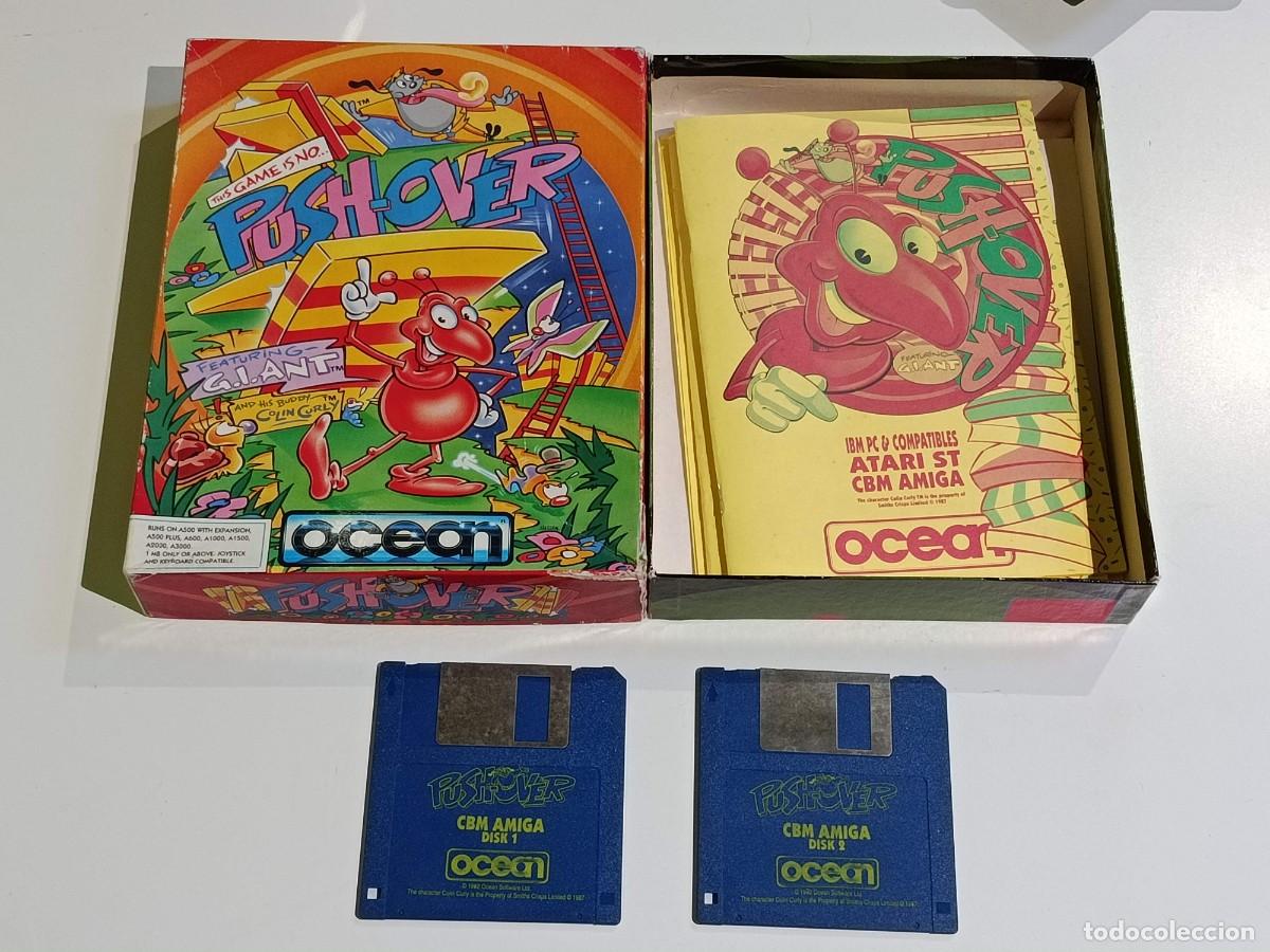 Videojuegos y consolas: Juego Amiga Pushover - Foto 1