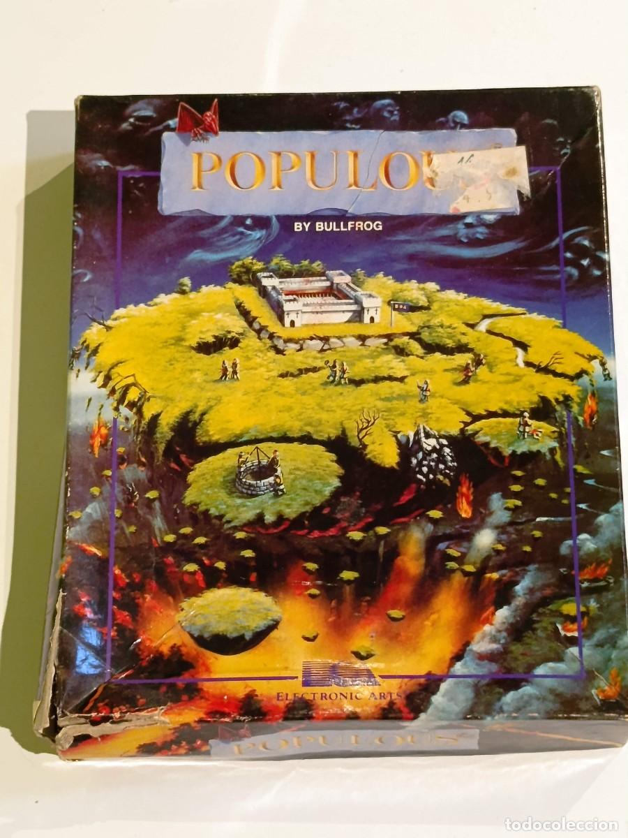 Videojuegos y consolas: Juego Amiga Populous - Foto 2