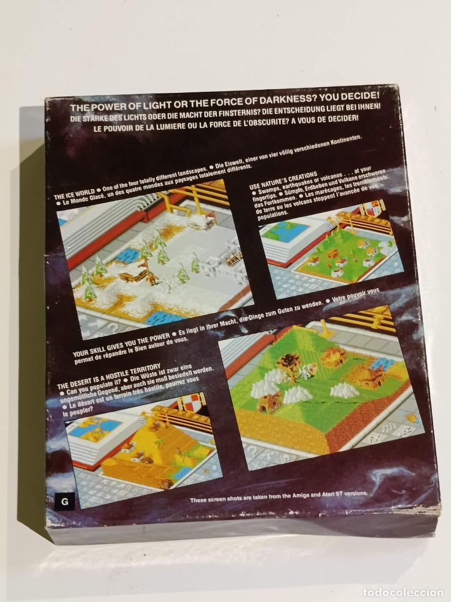 Videojuegos y consolas: Juego Amiga Populous - Foto 4