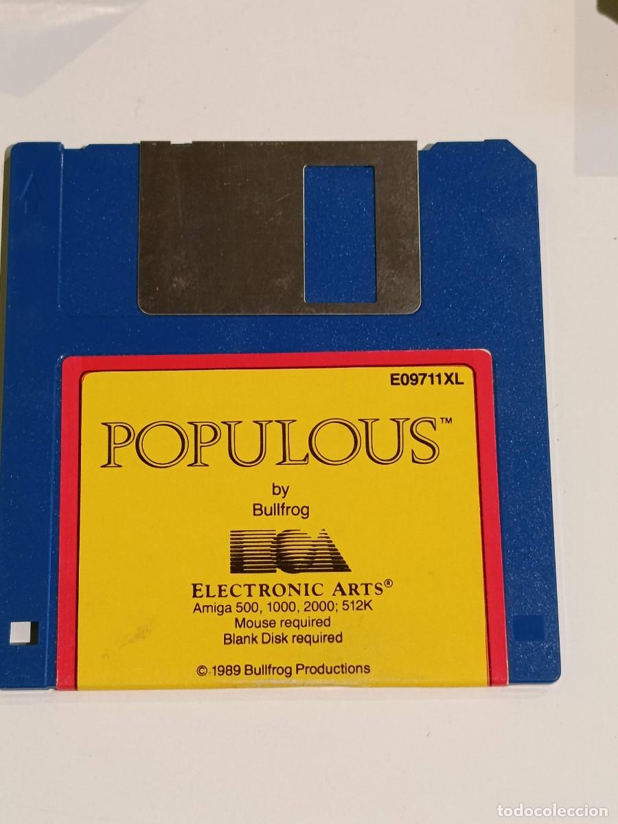 Videojuegos y consolas: Juego Amiga Populous - Foto 5