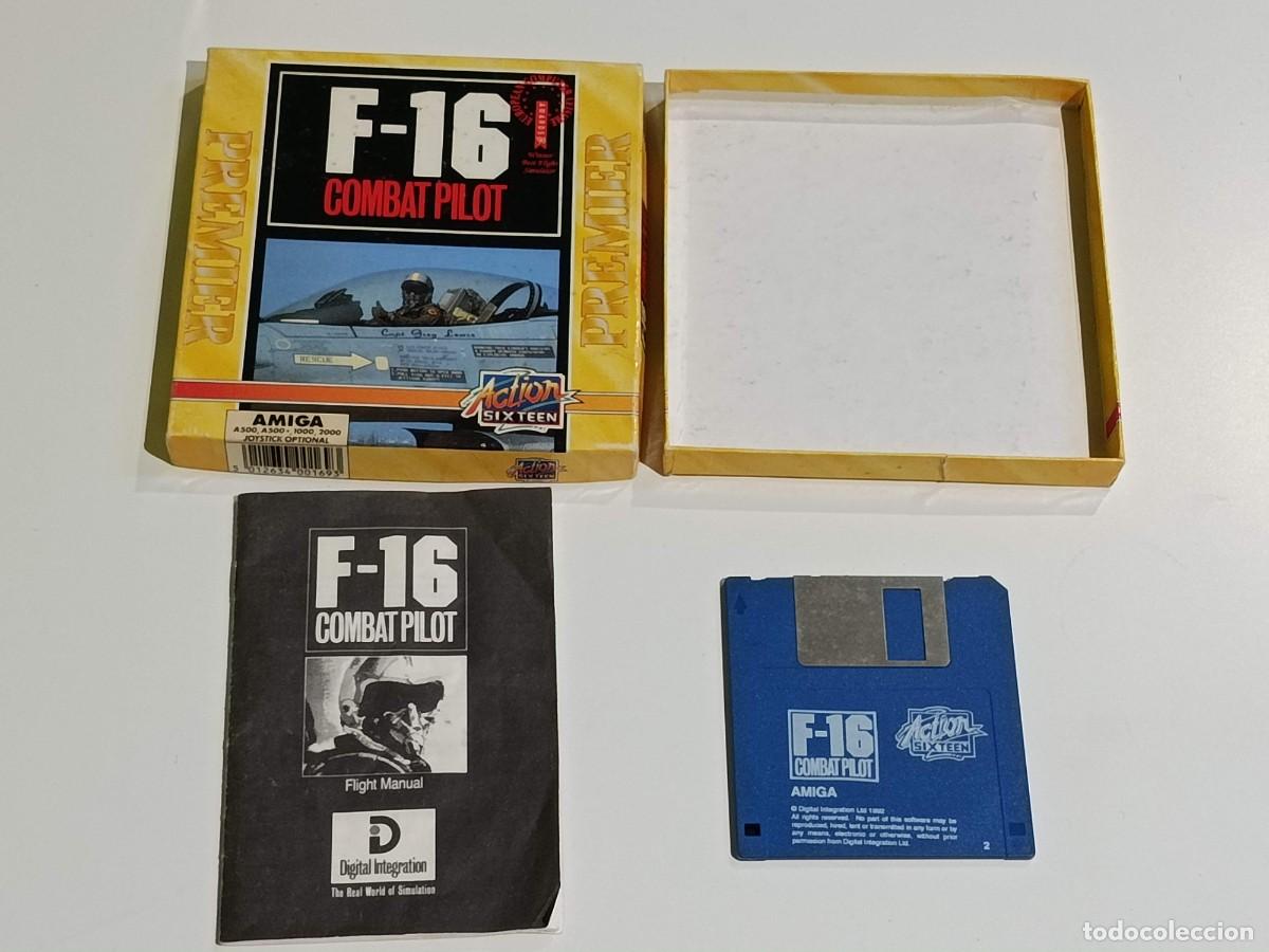 Videojuegos y Consolas: Juego Amiga F-16 Combat pilot