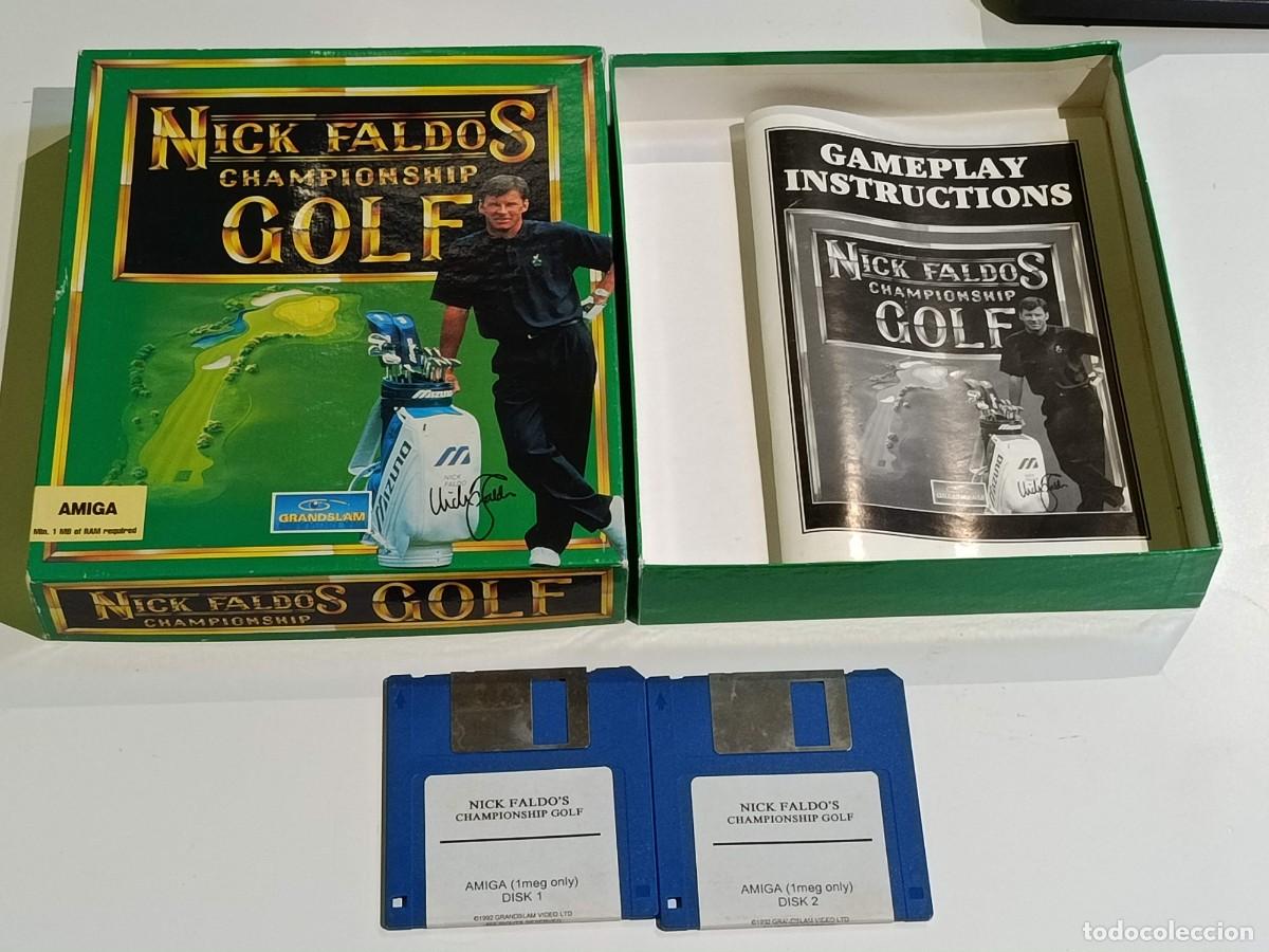 Videogiochi e Consoli: Juego Amiga Nick Faldos Golf