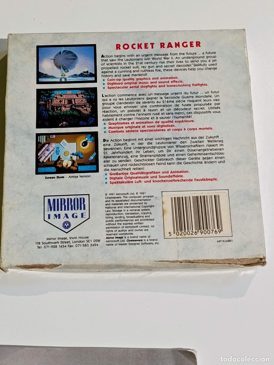 Videojuegos y consolas: Juego Amiga Rocket Ranger - Foto 3