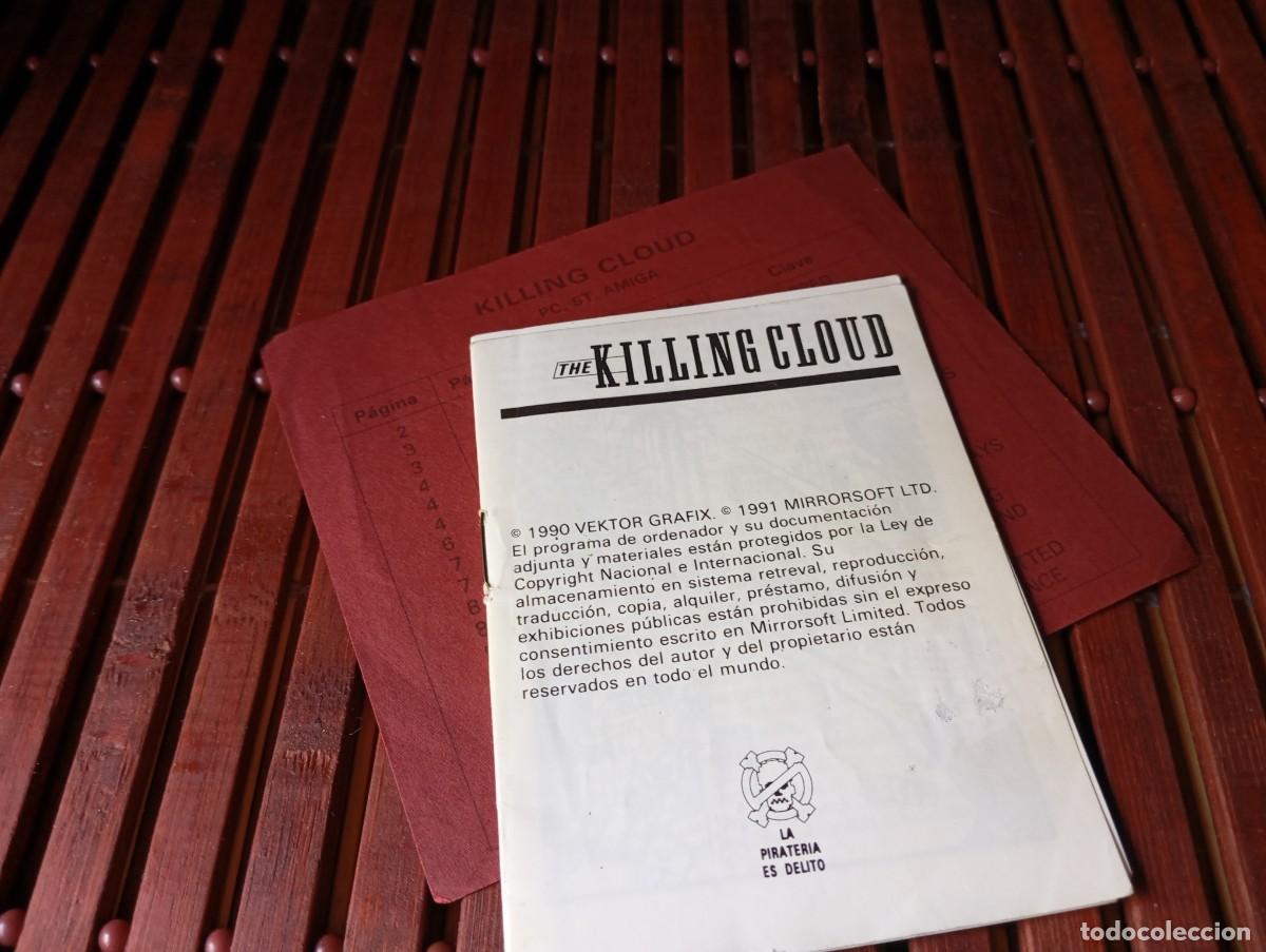 Videojuegos y Consolas: Manual Y C&oacute;digos The Killing Cloud PC Amiga ST 1991