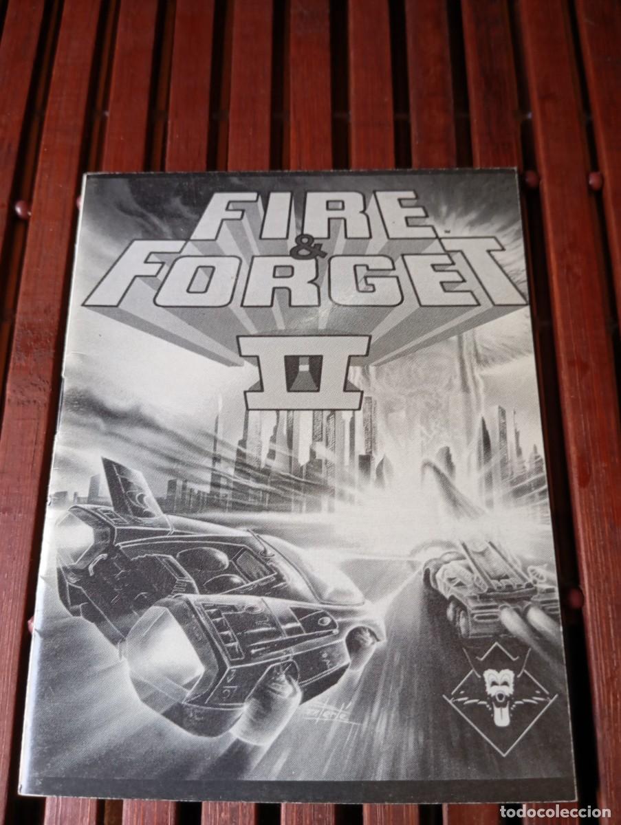 Videojuegos y Consolas: Manual Instrucciones Fire & Forget II Titus 1990