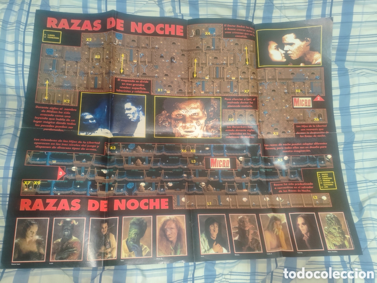 Videojuegos y consolas: AMIGA Razas de Noche (Nightbreed) + mapa - Foto 6