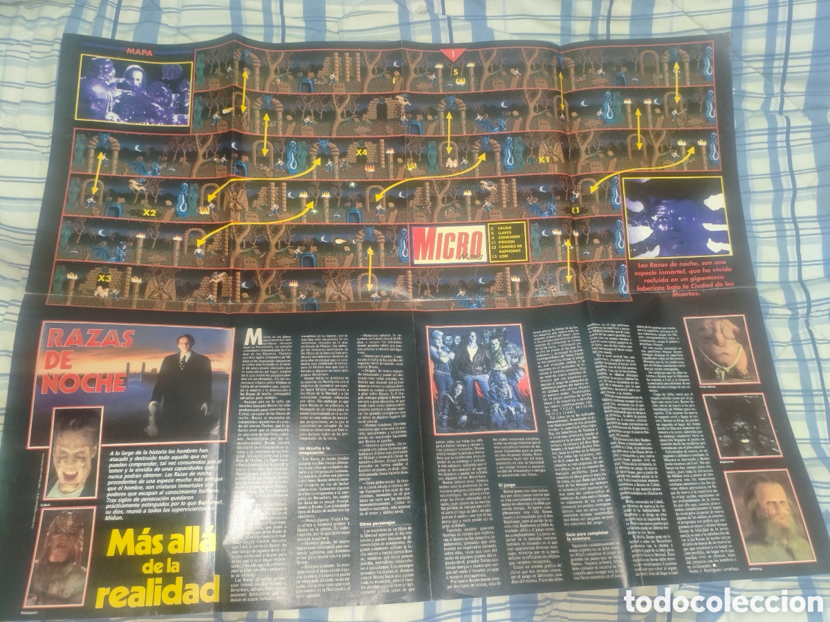 Videojuegos y consolas: AMIGA Razas de Noche (Nightbreed) + mapa - Foto 7