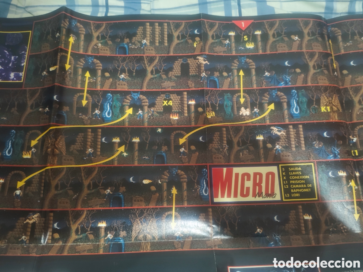 Videojuegos y consolas: AMIGA Razas de Noche (Nightbreed) + mapa - Foto 8