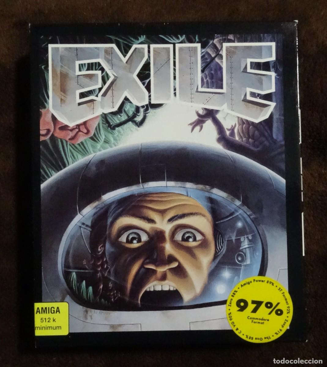 Videojuegos y consolas: EXILE + MAPA. AUDIOGENIC. COMMODORE AMIGA. &iexcl;FUNCIONANDO! - Foto 1