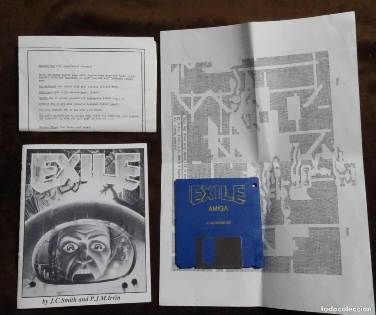Videojuegos y consolas: EXILE + MAPA. AUDIOGENIC. COMMODORE AMIGA. &iexcl;FUNCIONANDO! - Foto 9