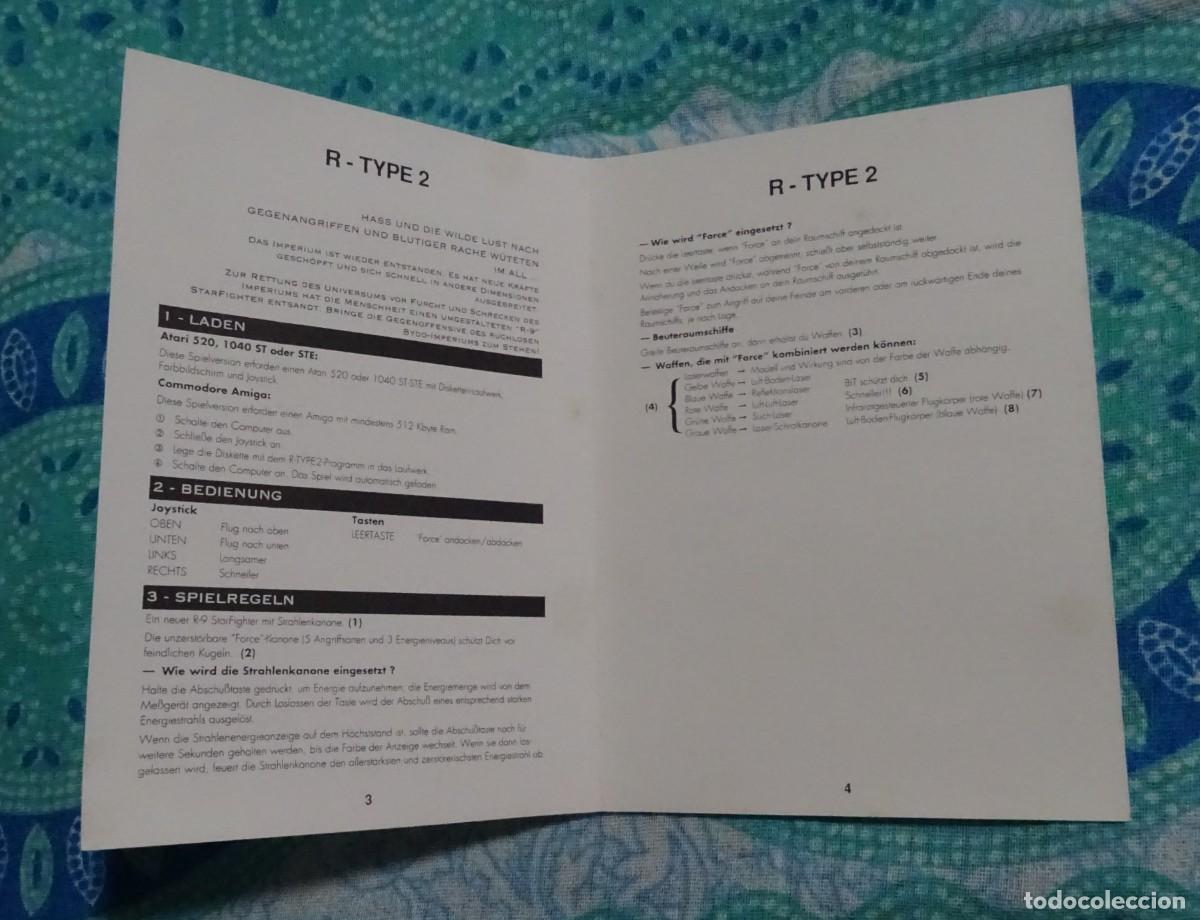 Videojuegos y consolas: R-TYPE II. IREM - ACTIVISION. COMMODORE AMIGA. &iexcl;FUNCIONANDO! - Foto 10