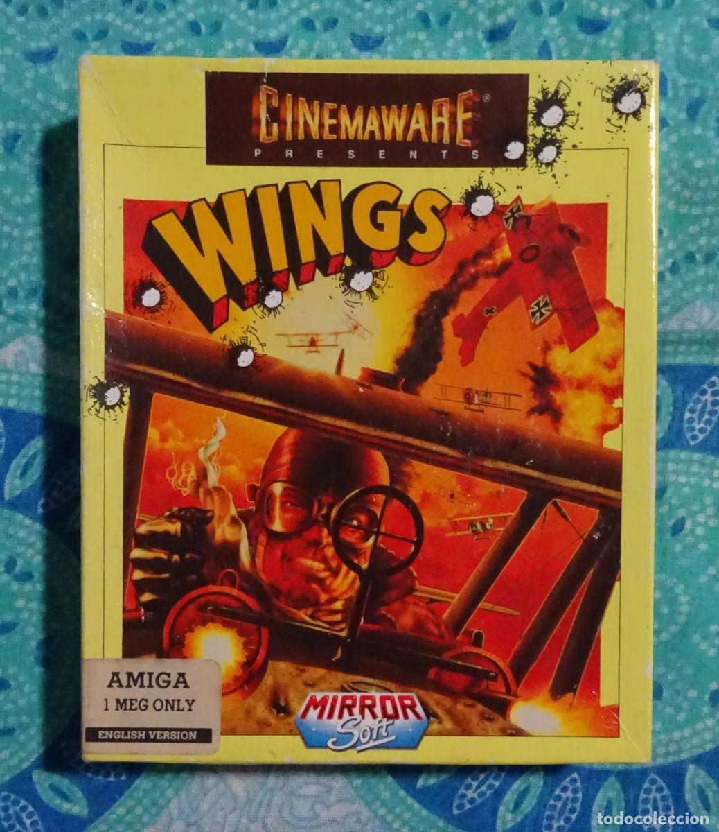 Videojuegos y Consolas: WINGS. CINEMAWARE. COMMODORE AMIGA. &iexcl;FUNCIONANDO!