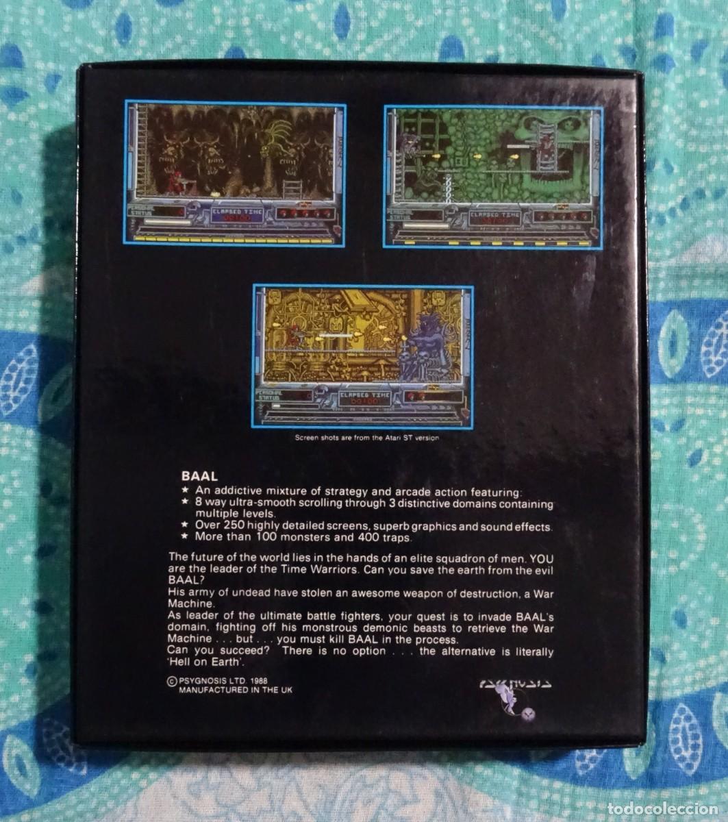 Videojuegos y consolas: BAAL. PSYCLAPSE - PSYGNOSIS. COMMODORE AMIGA. &iexcl;FUNCIONANDO! - Foto 2