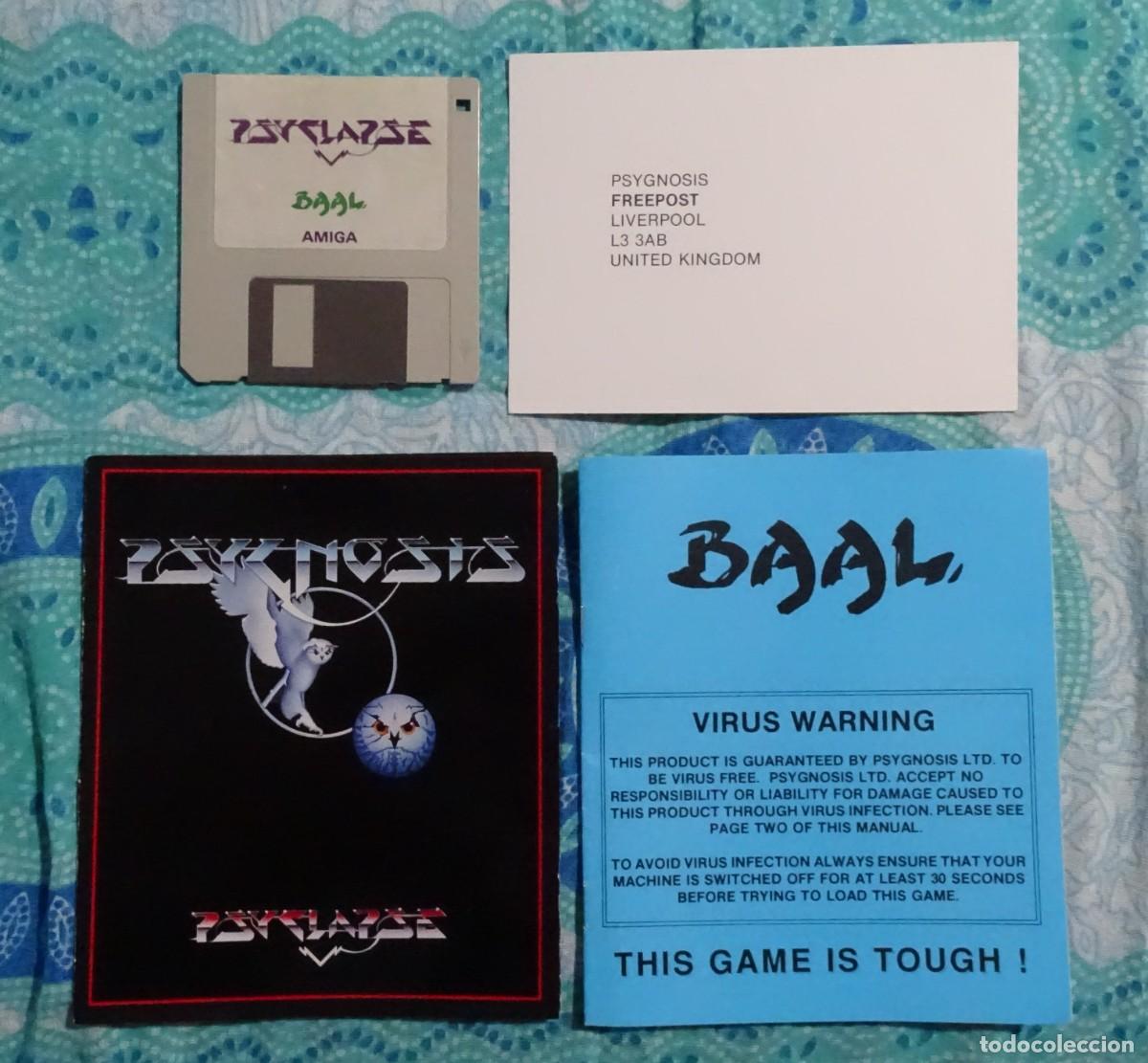 Videojuegos y consolas: BAAL. PSYCLAPSE - PSYGNOSIS. COMMODORE AMIGA. &iexcl;FUNCIONANDO! - Foto 9