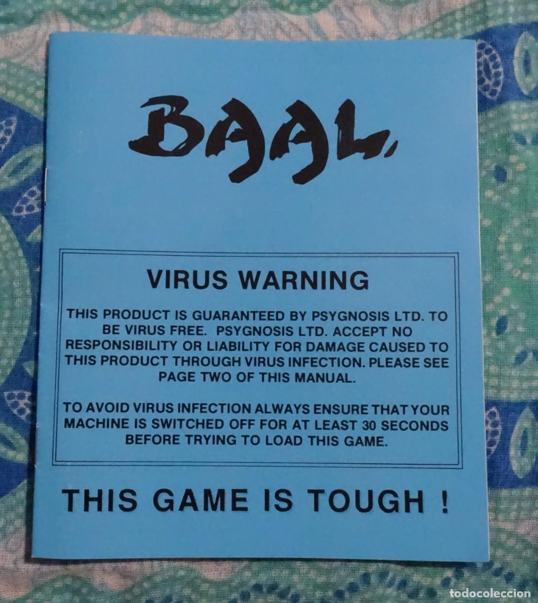 Videojuegos y consolas: BAAL. PSYCLAPSE - PSYGNOSIS. COMMODORE AMIGA. &iexcl;FUNCIONANDO! - Foto 10