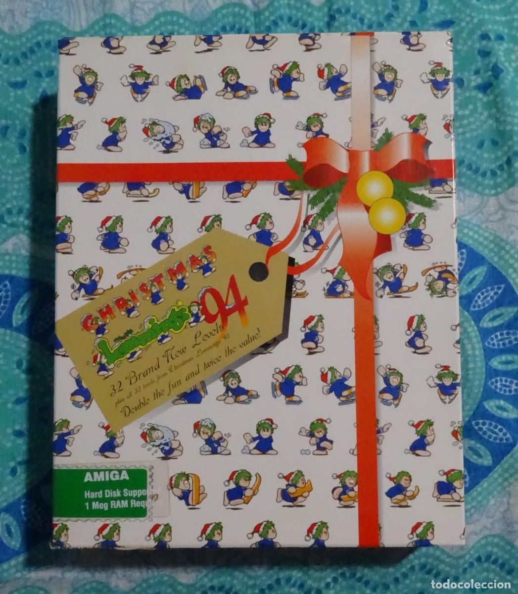 Videojuegos y Consolas: HOLIDAY LEMMINGS 1994 (CHRISTMAS LEMMINGS 94). PSYGNOSIS. COMMODORE AMIGA. &iexcl;FUNCIONANDO!