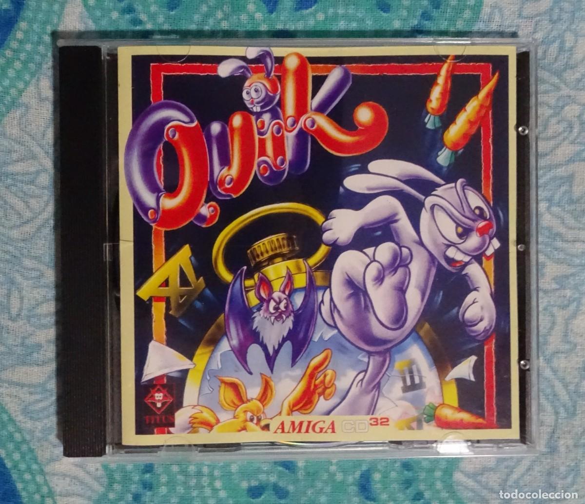 Videojuegos y Consolas: QUIK THE THUNDER RABBIT. TITUS SOFTWARE. COMMODORE AMIGA CD32.