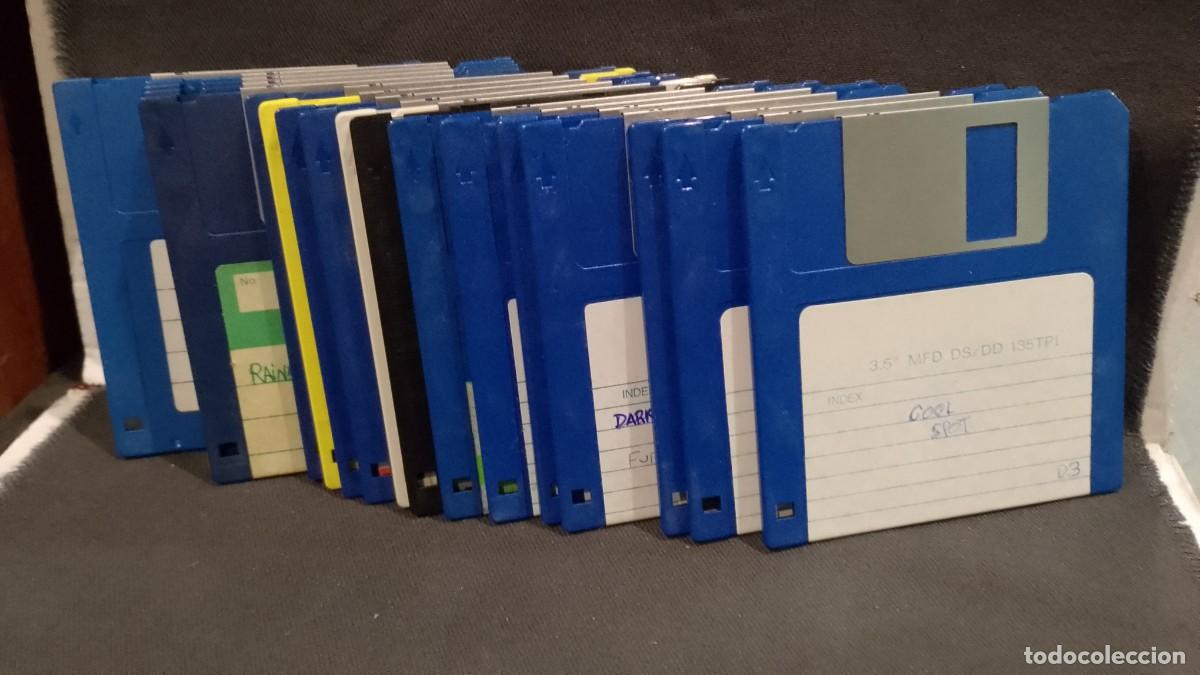 Videojuegos y consolas: Jogos Commodore Amiga Disquetes - 18 Unidades