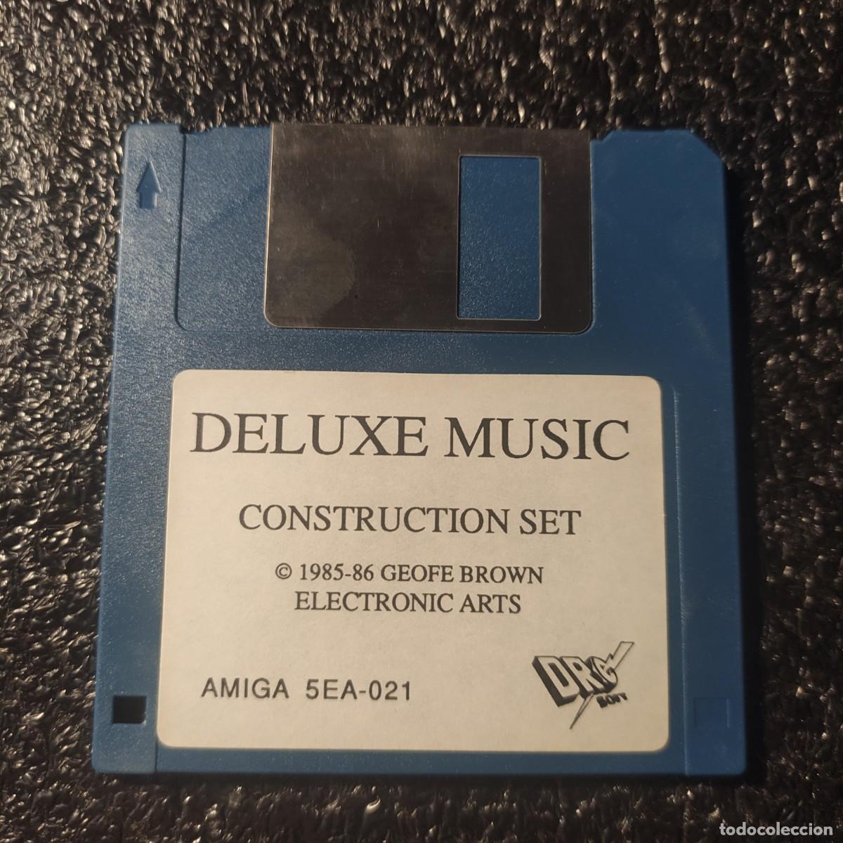 Videojuegos y consolas: Deluxe Music Construction Set - COMMODORE AMIGA &ndash; 1 Disquetes **