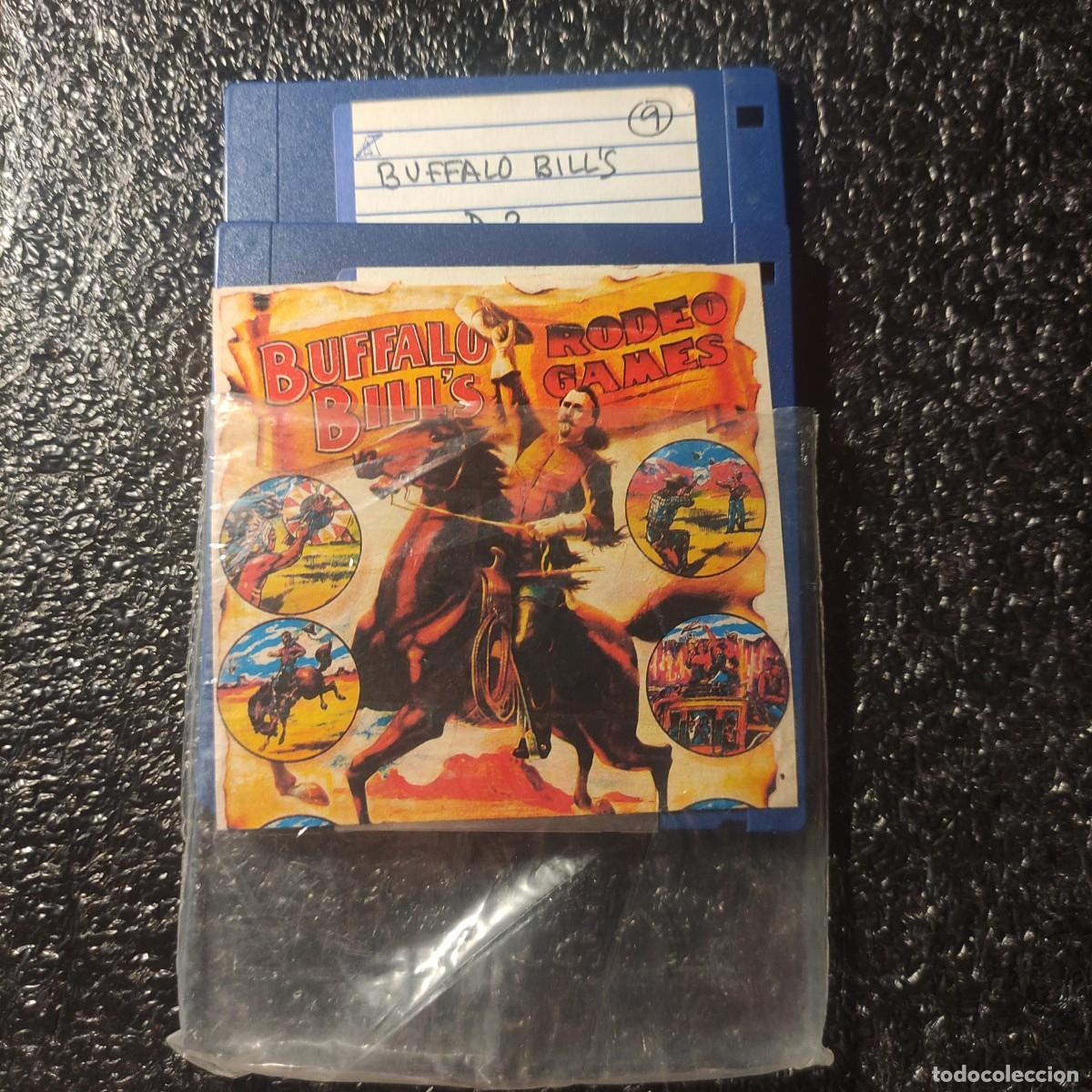 Videojuegos y consolas: Buffalo Bill's Rodeo Games - COMMODORE AMIGA &ndash; 2 Disquetes ** son copias**