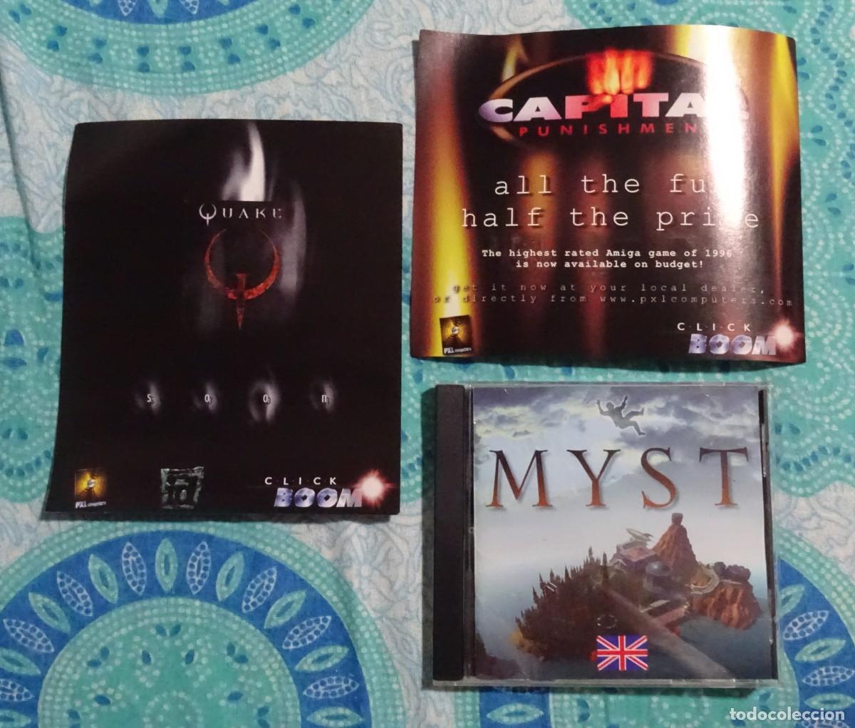 Videojuegos y consolas: MYST (VERSI&Oacute;N EN INGL&Eacute;S). CLICKBOOM. COMMODORE AMIGA CD. - Foto 14
