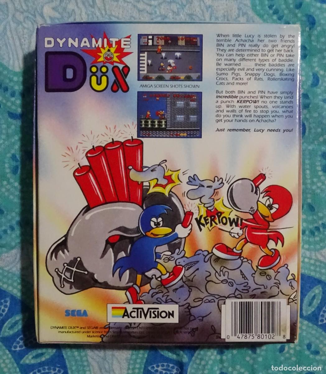 Videojuegos y consolas: DYNAMITE DUX (DYNAMITE D&Uuml;X). SEGA. COMMODORE AMIGA. &iexcl;PROBADO Y FUNCIONANDO! - Foto 2