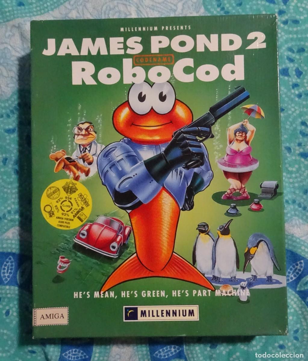 Videojuegos y consolas: JAMES POND 2: ROBOCOD. MILLENNIUM. COMMODORE AMIGA. &iexcl;PROBADO Y FUNCIONANDO!