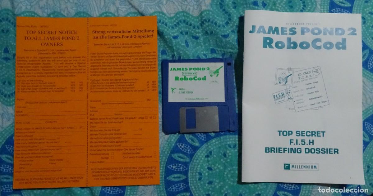 Videojuegos y consolas: JAMES POND 2: ROBOCOD. MILLENNIUM. COMMODORE AMIGA. &iexcl;PROBADO Y FUNCIONANDO! - Foto 9