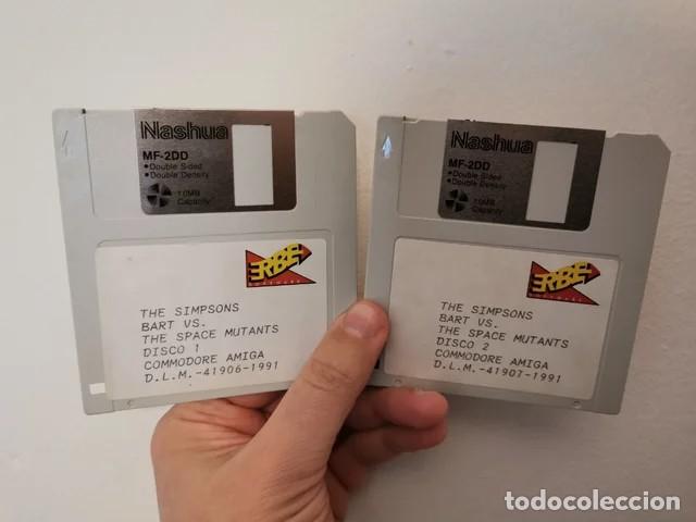 Videojuegos y consolas: (Amiga 500) The Simpsons - Bart vs. The Space Mutants
