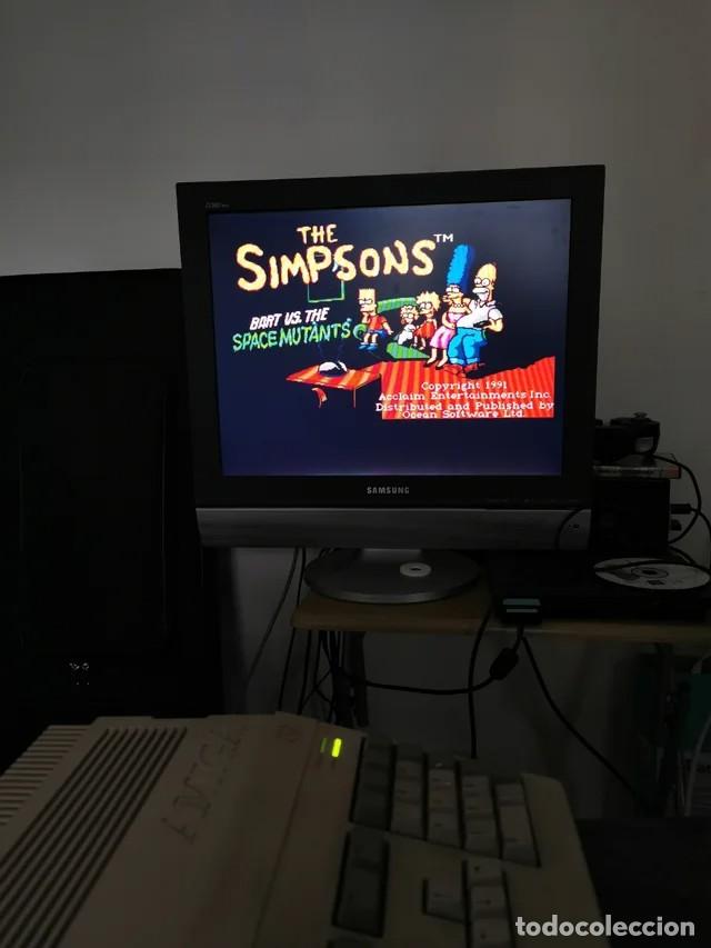 Videojuegos y consolas: (Amiga 500) The Simpsons - Bart vs. The Space Mutants - Foto 3