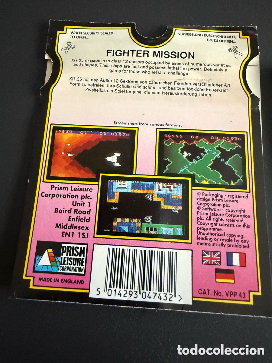 Videojuegos y consolas: AMIGA. FIGHTER MISSION. - Foto 3