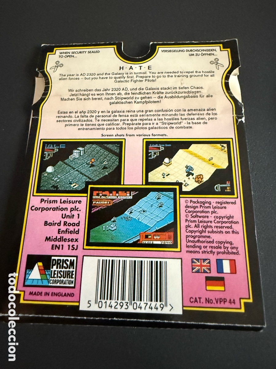 Videojuegos y consolas: AMIGA. H.A.T.E. Hostile All Terrain Encounter - Foto 3