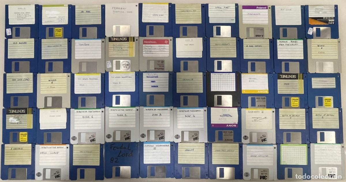 Video Games and Consoles: 50 discos v&iacute;rgenes grabados para Commodore Amiga 500. Para formatear y usar. Probados y funcionando