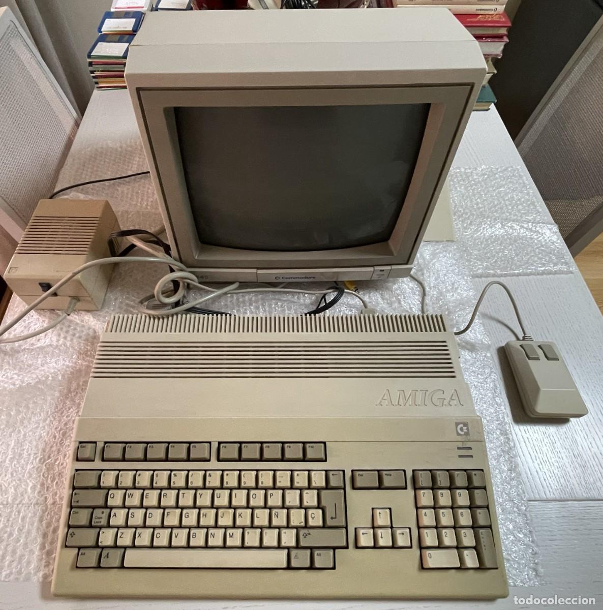 Videojuegos y consolas: ORDENADOR COMMODORE AMIGA 500 + MONITOR 1084S + EXTRAS (FUNCIONANDO)