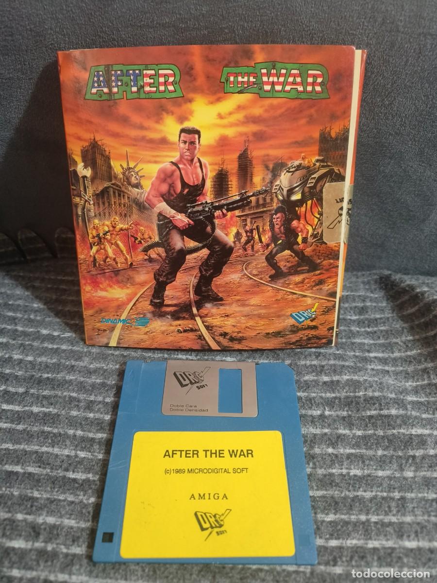 Videojuegos y consolas: Ocasion coleccionistas ! Antiguo juego 1989 After the War Disquetes Amiga Commodore