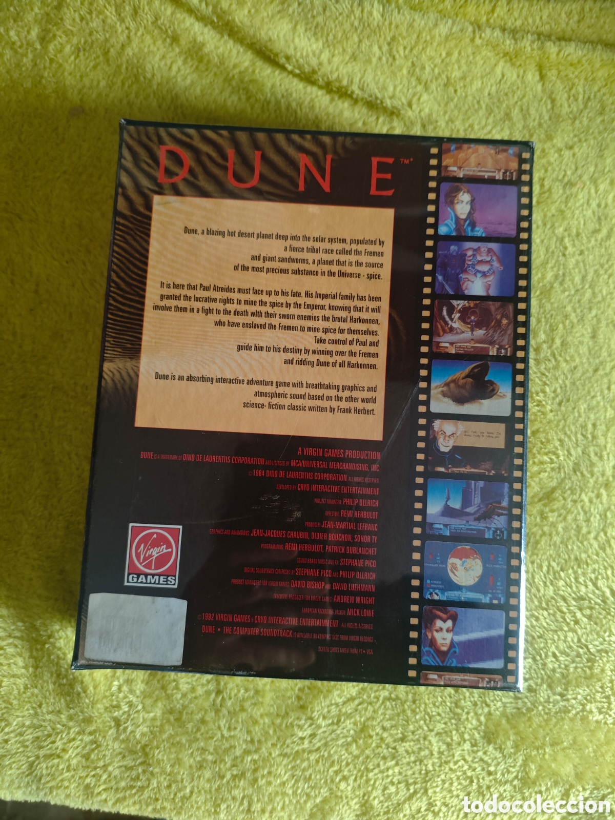 Videojuegos y consolas: Dune Commodore Amiga precintado - Foto 2