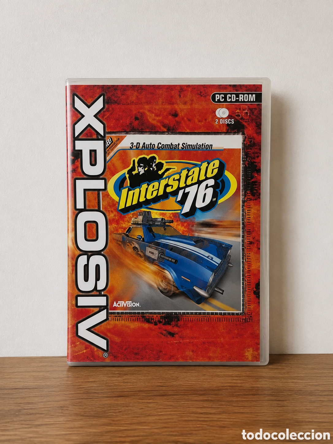 Videojuegos y consolas: INTERSTATE &rsquo;76 &ndash; ACTIVISION &ndash; PC CD-ROM &ndash; 2 DISCOS &ndash; EDICI&Oacute;N XPLOSIV