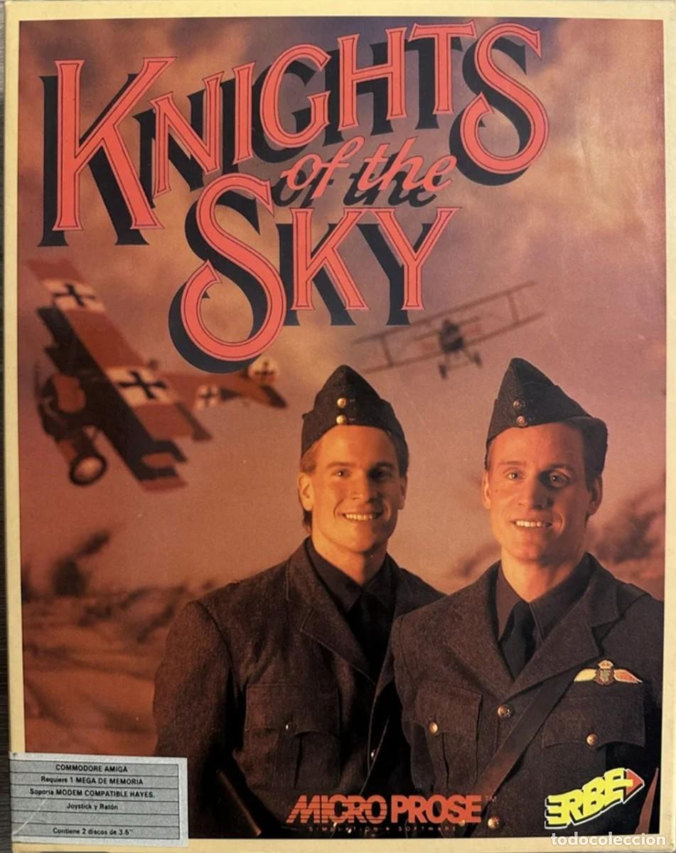 Videojuegos y consolas: COMMODORE AMIGA Knights of the Sky 3,5&rdquo; Erbe (Se&ntilde;ales normales de uso)