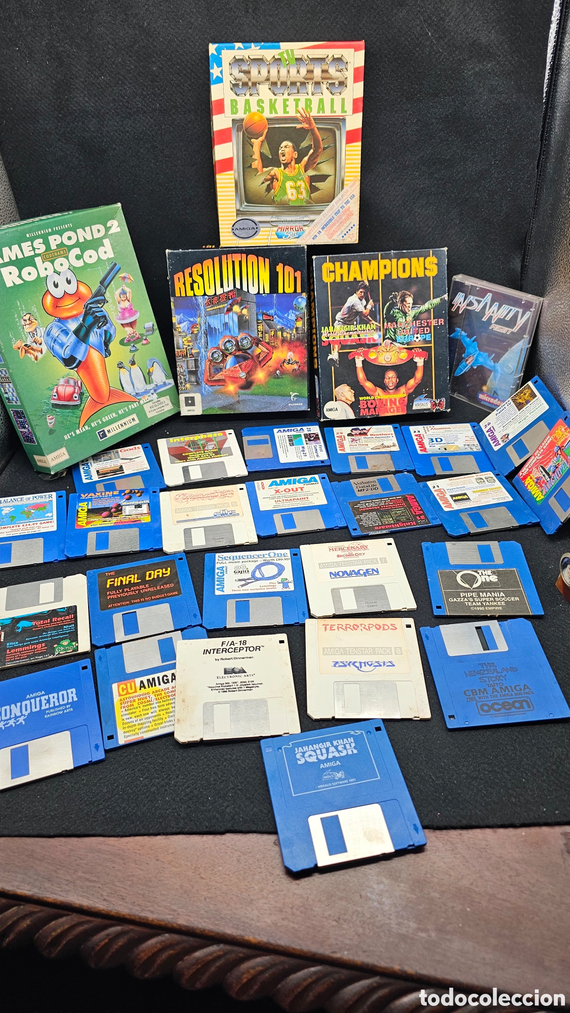 Videogiochi e Consoli: Lote de juegos en disquete
