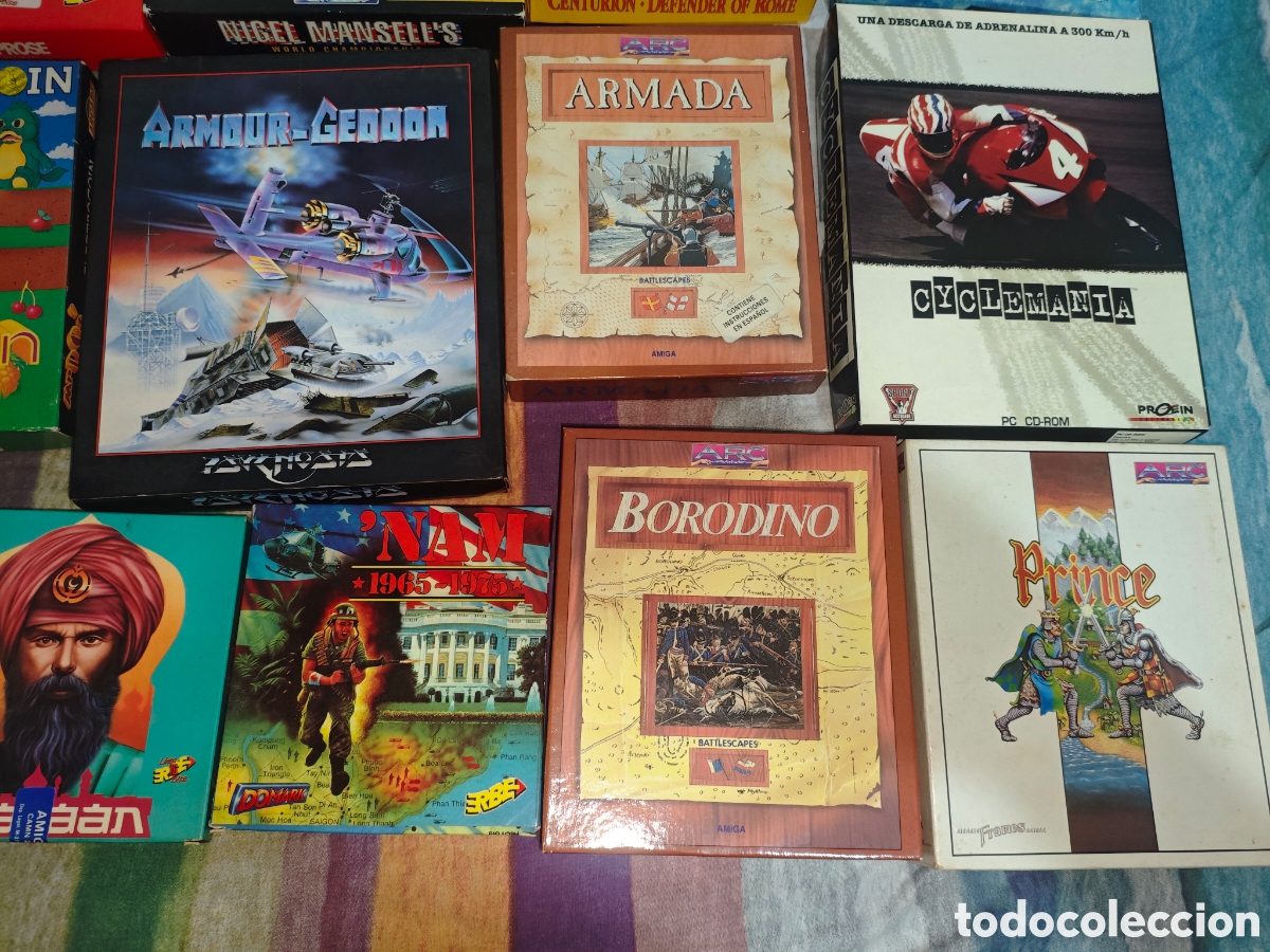 Videojuegos y consolas: Lote pack 15 Juegos Amiga, Atari, PC - Foto 4